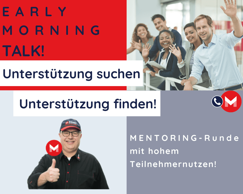 Kostenfreie Mentoring-Runde für Unternehmer und Soloselbständige