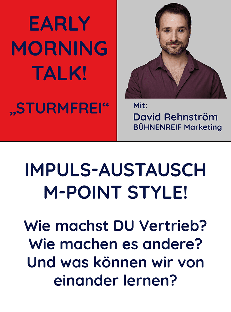 Early Morning Talk - STURMFREI!!