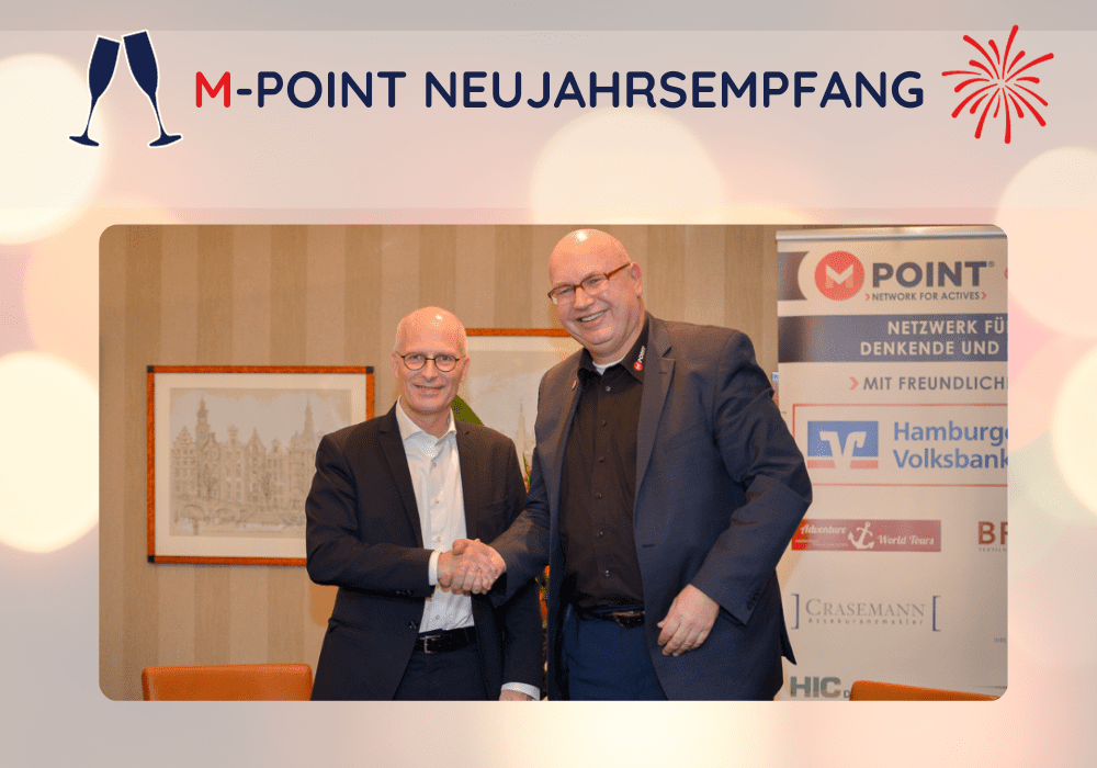 M-POINT Neujahrsempfang 2024 im Hotel GRAND ELYSÉE HAMBURG mit Dr. Peter Tschentscher, Hamburgs Erstem Bürgermeister